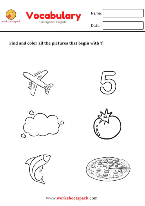 Ending sounds worksheets - worksheetspack