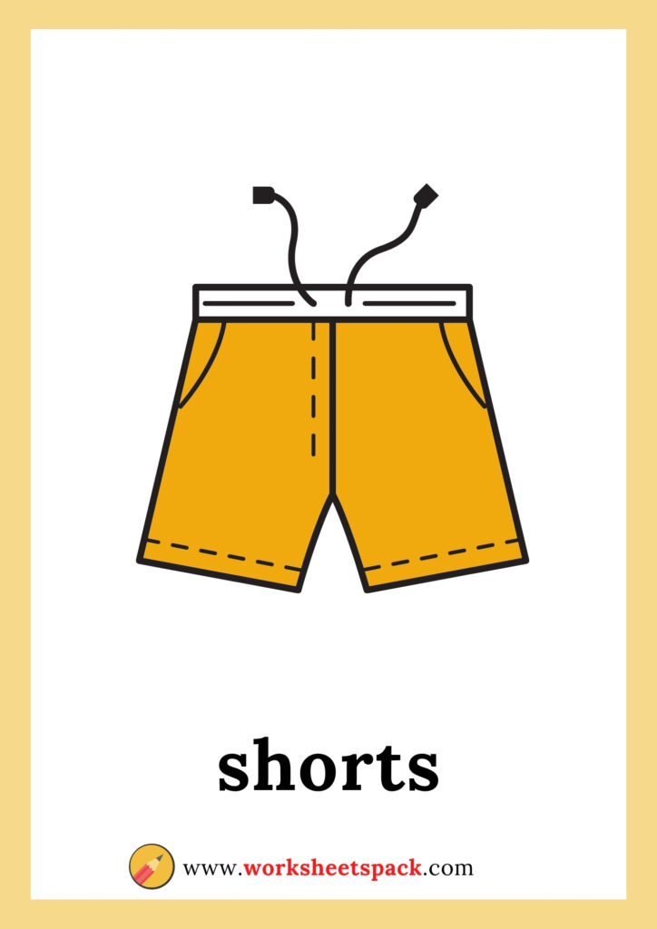CLOTHES FLASHCARDS 