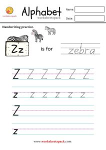 Letter Tracing Worksheets Pdf - Worksheetspack