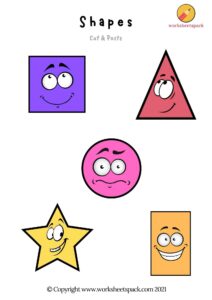 Shapes activity pack for preschool