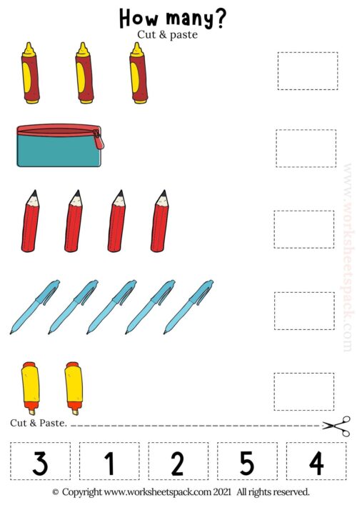 Cut and paste free math game worksheetspack Cut and paste free math game worksheetspack