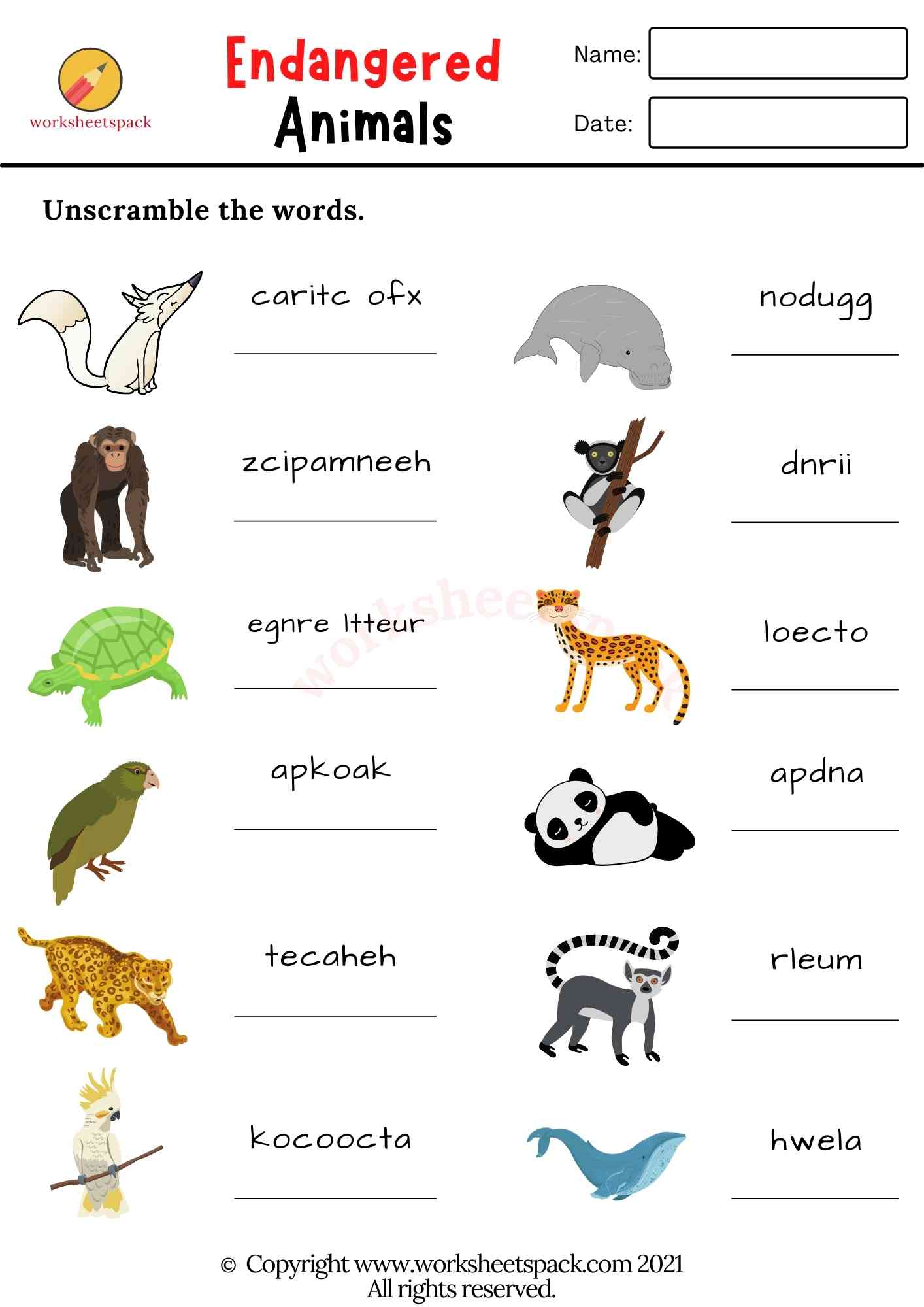 endangered-animals-worksheets-for-kids-worksheetspack