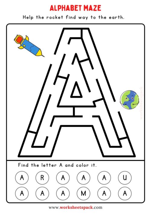 alphabet-maze-for-kindergarten-free-pdf-worksheetspack
