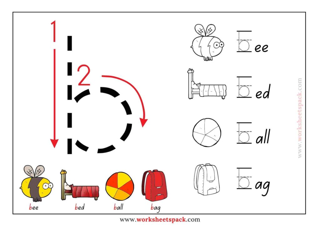 Lowercase alphabet practice pages
