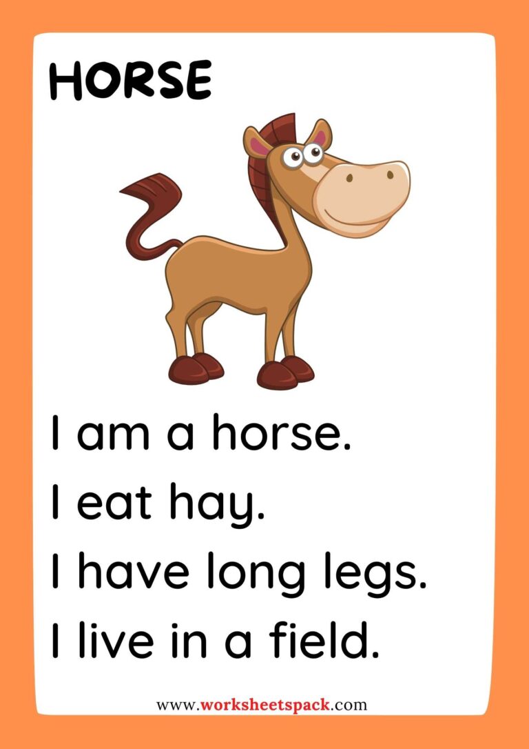 Free Farm animals reading comprehension - worksheetspack