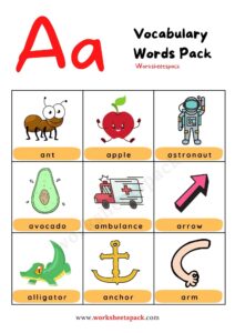 A to Z Alphabet Spelling