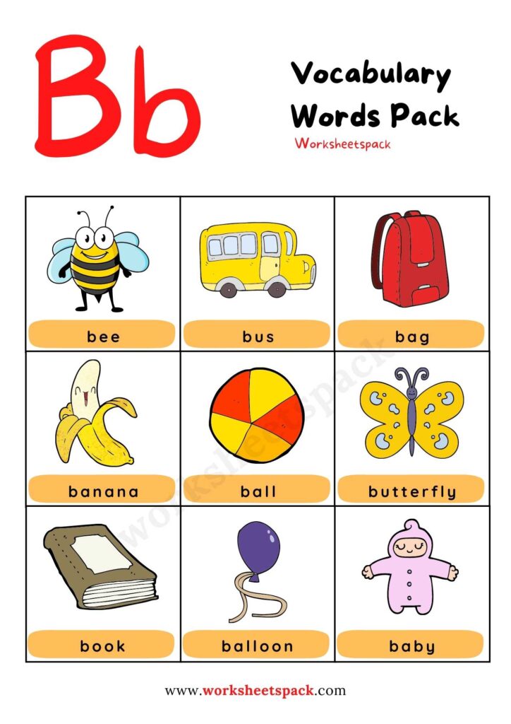 A to Z Spelling Words PDF