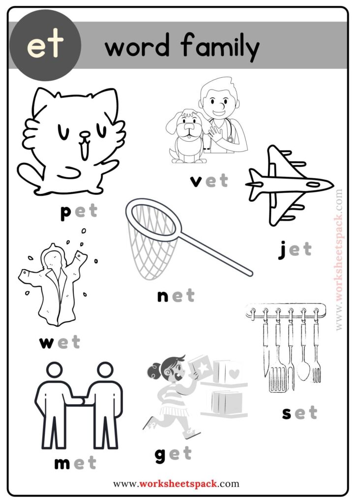 Et Words with Pictures Free PDF