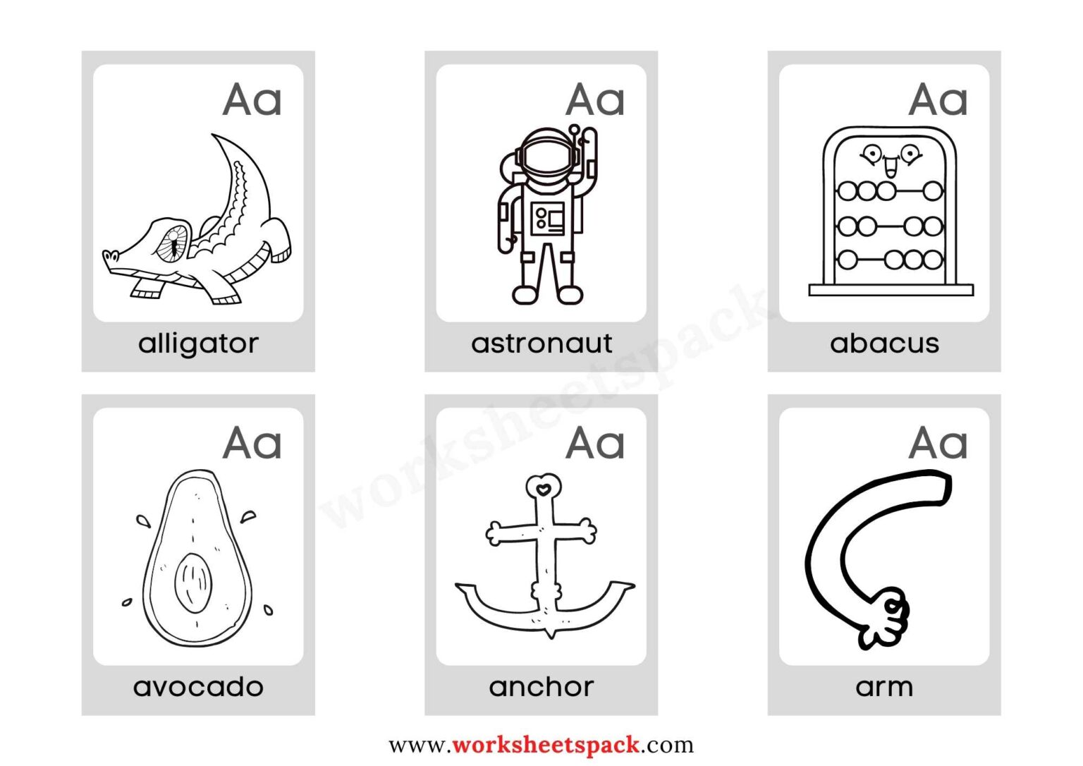 free-alphabet-book-with-pictures-worksheetspack