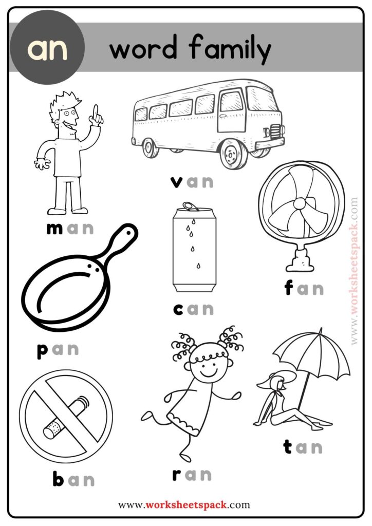 Free An Word Family Poster