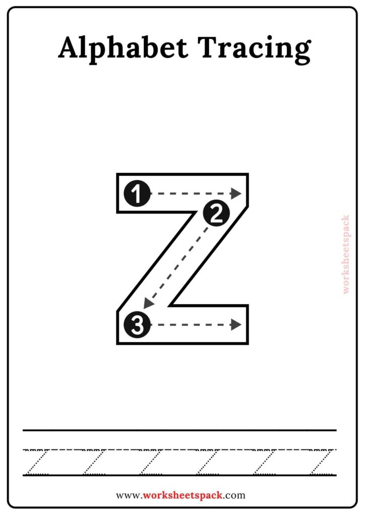 Lowercase Alphabet Tracing Cards Free PDF