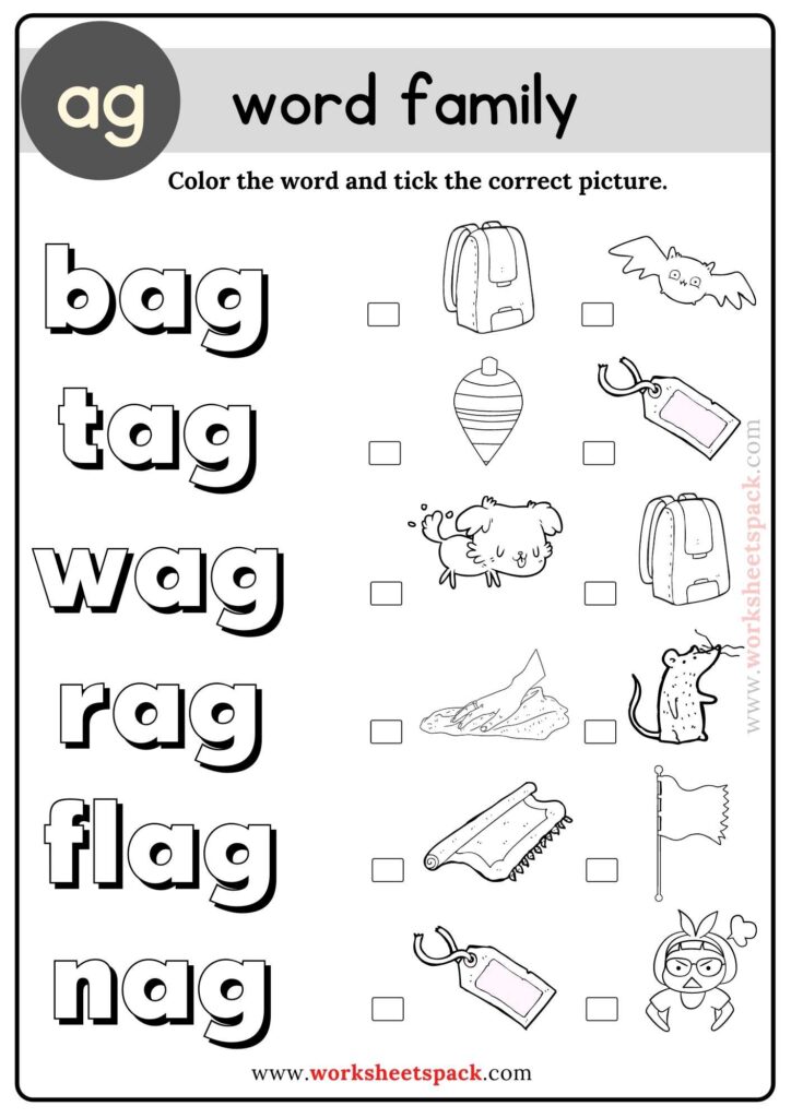 Ag Words Coloring Pages