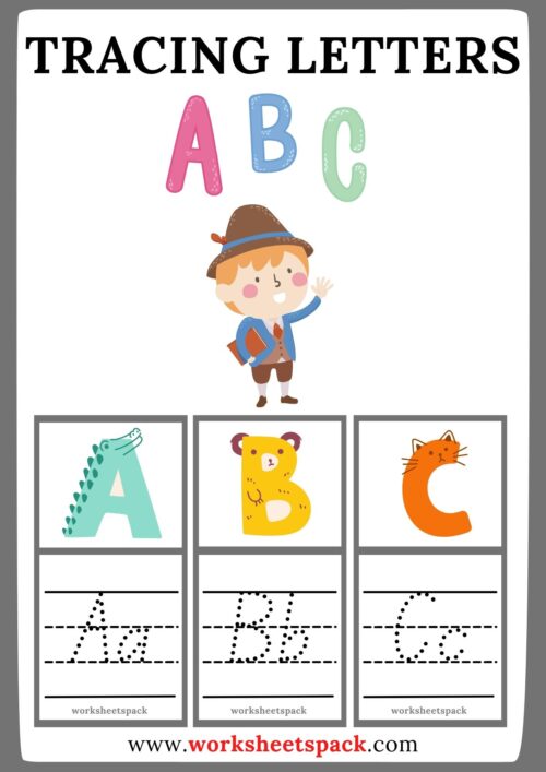 Free Printable Preschool Worksheets Tracing Letters Worksheetspack