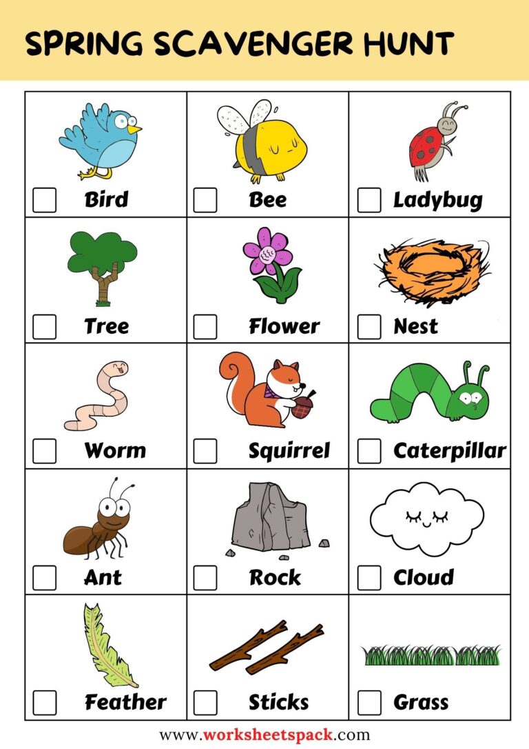 Preschool Worksheets PDF - worksheetspack