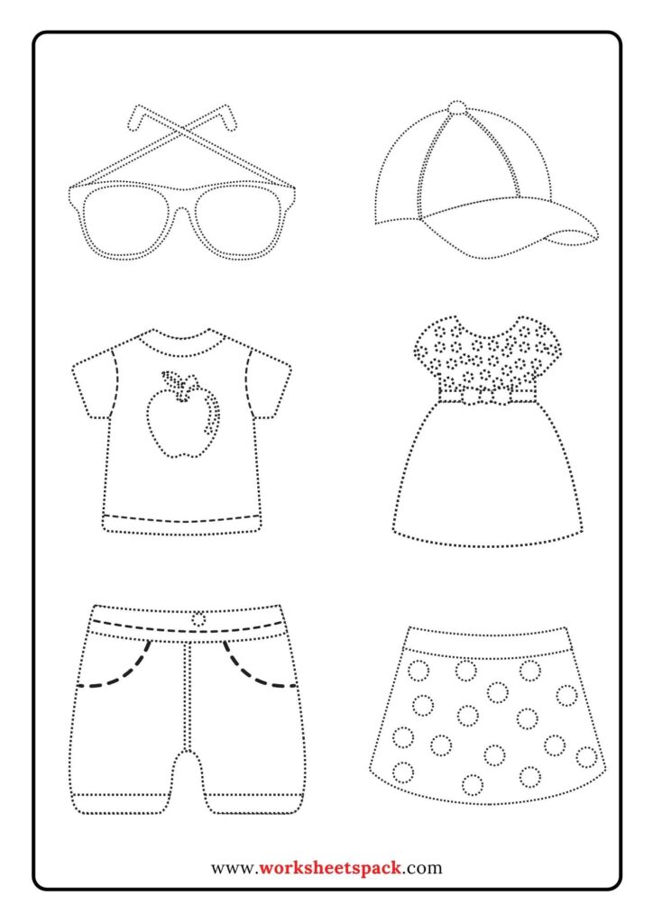 Summer Clothes Activities for Preschoolers