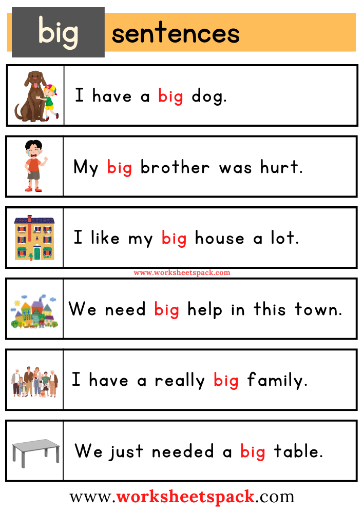 Sight Word Sentences Free Printables