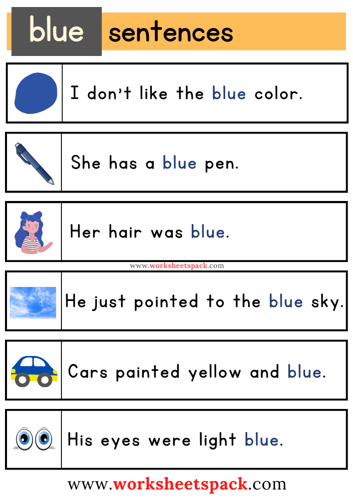 Sight Words Sentences PDF Free