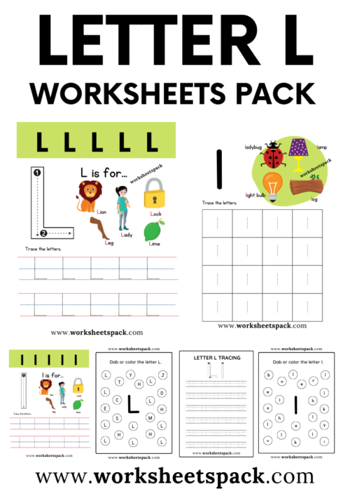 Letter L Printable Worksheets Preschool