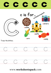 Free Letter C Printable Worksheets - Worksheetspack