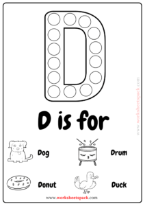 Free Alphabet Dot Printables - worksheetspack