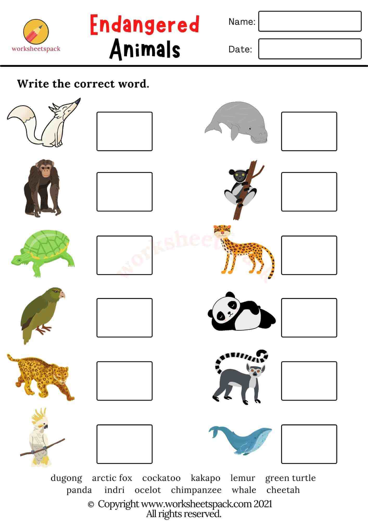 endangered-animals-worksheets-for-kids-worksheetspack