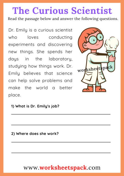 jobs reading comprehension worksheet - reading comprehension about jobs pdf sandra rogers reading worksheets | reading comprehension worksheets jobs