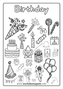 Free Printable Coloring Pages - worksheetspack