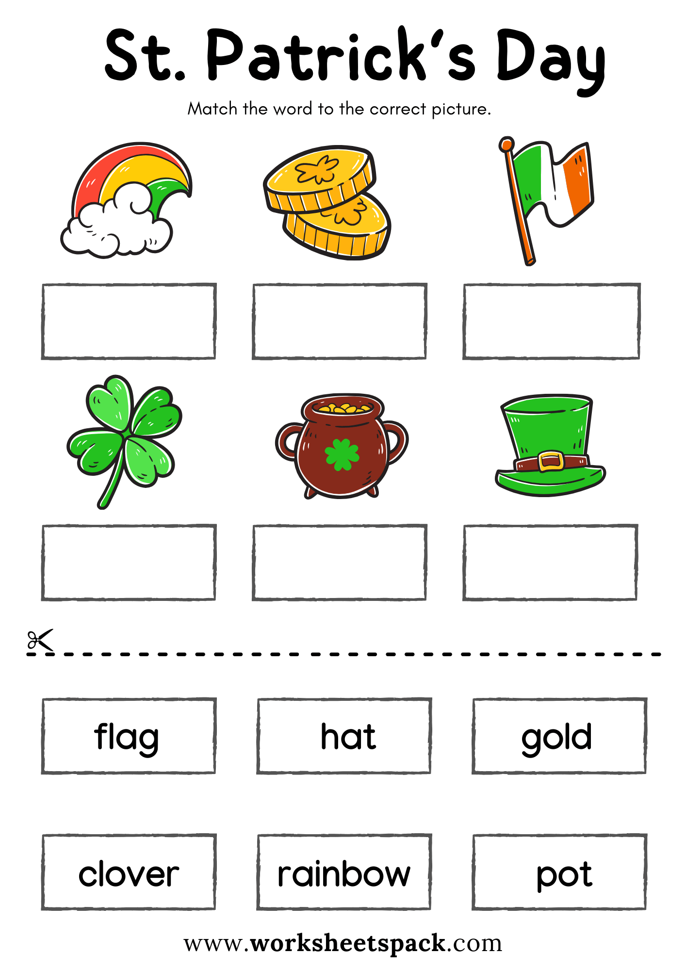 30 Best Free St. Patrick’s Day Worksheets Bundle - worksheetspack