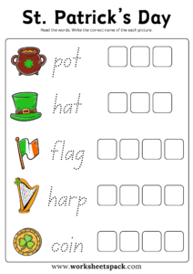 30 Best Free St. Patrick’s Day Worksheets Bundle - worksheetspack