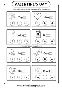 35 Free Valentine's Day Worksheets - worksheetspack