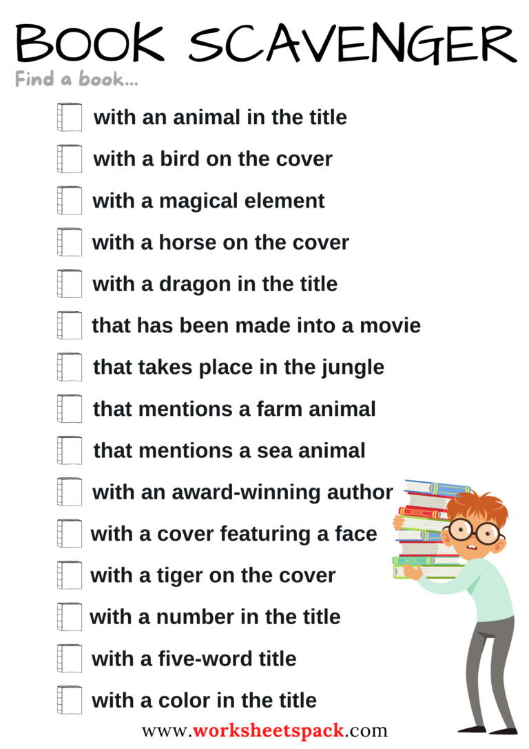 Books, Clues, and Adventure: A Thrilling Library Scavenger Hunt ...